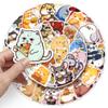 50PCS Cute Cartoon Animal Stickers for Water Bottles and Laptops