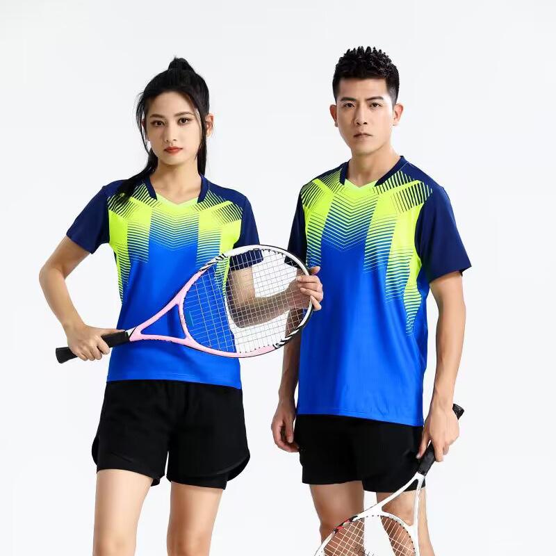 Custom Quick-Dry Table Tennis & Badminton Uniform Set for Men & Women