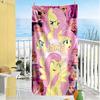 Little Pony Customize Your Name Beach Towel Super Soft & Absorbent Portable for SwimmingBeachCamping Travel Beach AccessoriesGym
