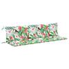 VidaXL Garden Bench Cushions Set of 2 Multicolour 200x50x7 Cm 361749