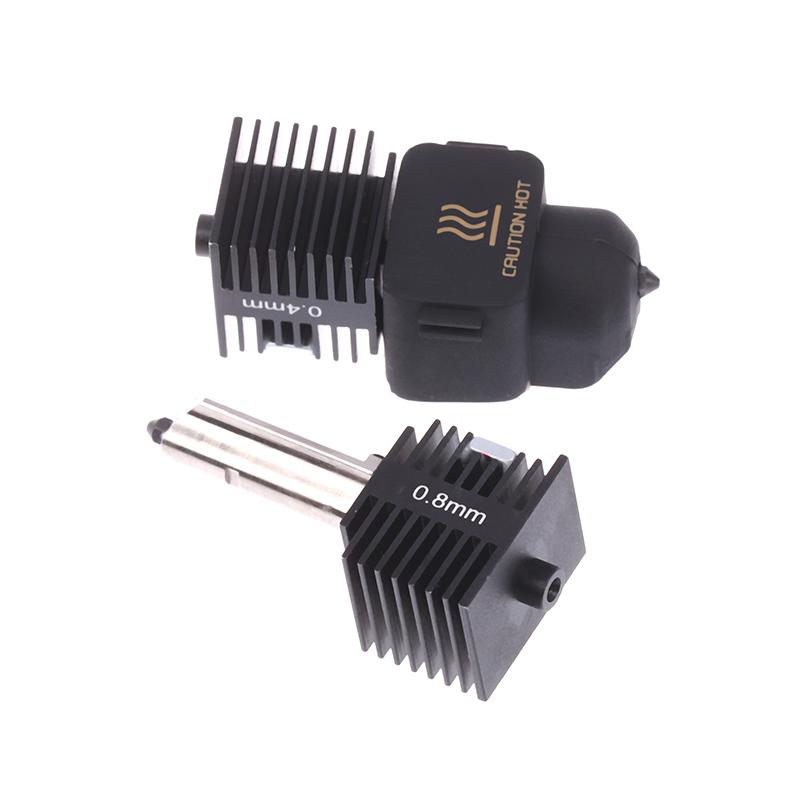 3D Printer End Hardened Steel Nozzle For Bambu Lab 3D Printer Accessories A1/A1Mini End 0.2/0.4/0.6/0.8Mm Nozzle Kit