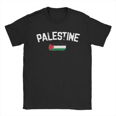 Unisex Palestine Flag T Shirt Cotton Clothes Leisure Short Sleeve Round Collar Tee Shirt New Arrival TShirts
