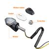 8mm Mini Motorcycle LED Turn Signals Light Amber Indicator Flasher Lamp For Honda Yamaha 12V Motorcycle Turn Signal Lights
