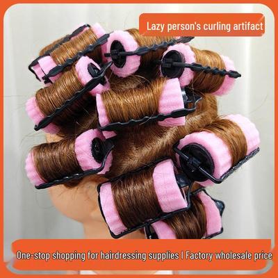 Lazy Style Hair Curler: Non-Damaging Sponge Air Curlers for Big Waves At Home