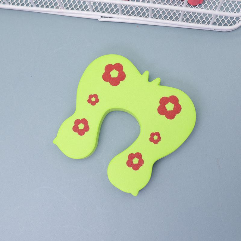 11-Color Cartoon Safety Door Stopper for Kids - Thick EVA Door Clip