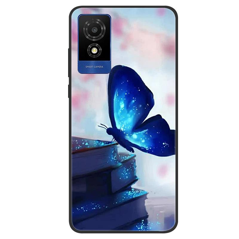 Case For TCL 501 Case TCL501Cool Silicone Protective Cover for TCL 501 T433D 2024 Bumper Protector Fundas Coque Shockproof