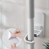 Self-adhesive Broom Mop Clip Holder,Wall Mount,Brush, Mop Hanger,Organizer Rack,Kitchen, Bathroom Storage,Multi-Purpose Hook