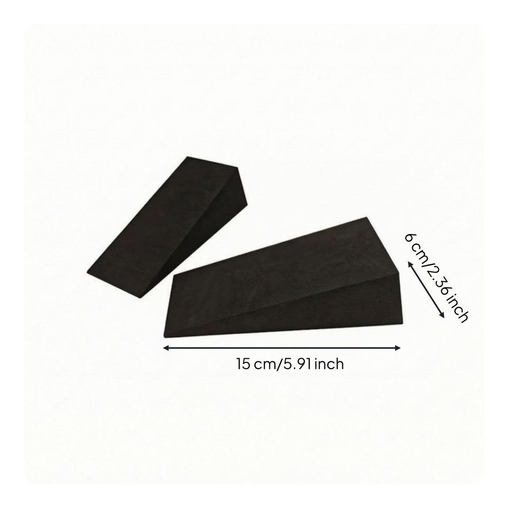 2 Pieces Calf Stretch Board Inclined Stretcher Stable for Home Gym