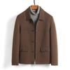 100% Wool Double-sided Woolen Autumn and Winter Woolen Coat Men's Short Cashmere-free Jacket