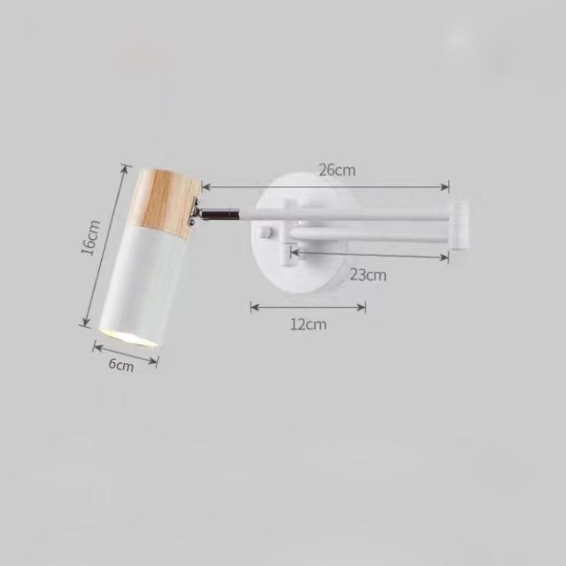 

Светодиодные современные настенные светильники для спальни, регулируемые прикроватные настенные светильники, светильники для кабинета, гостиной, светильники для чтения в отеле Warm White (2700-3500K)&Adjustable