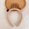 Adorable Bear Plush Headband for Women - Face Washing Hair Accessory and Makeup Headdress for Autumn and Winter