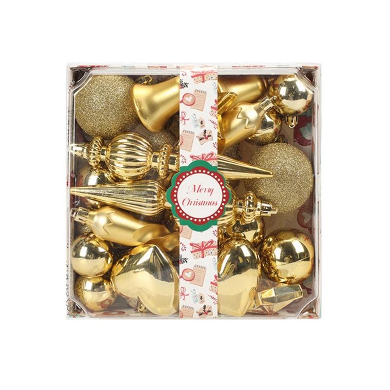 36pcs Christmas Ball Ornaments Candy Cane Ornaments Christmas Tree Decorations Xmas Hanging Peppermint Lollipop Hanging Ornament