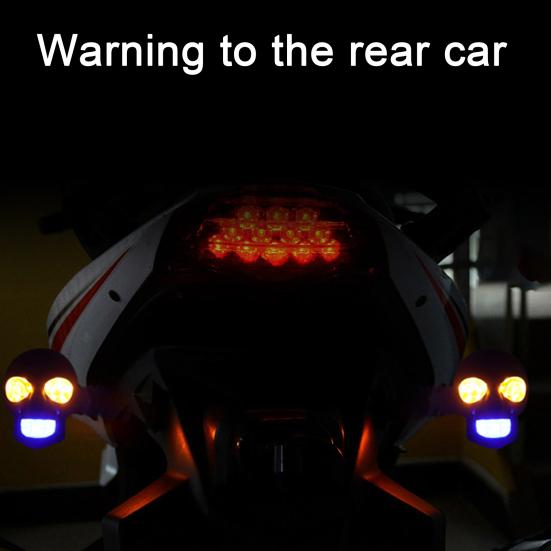 2/4Pcs Clear Turn Signal Light Long-Lasting Performance Easy Installation Universal