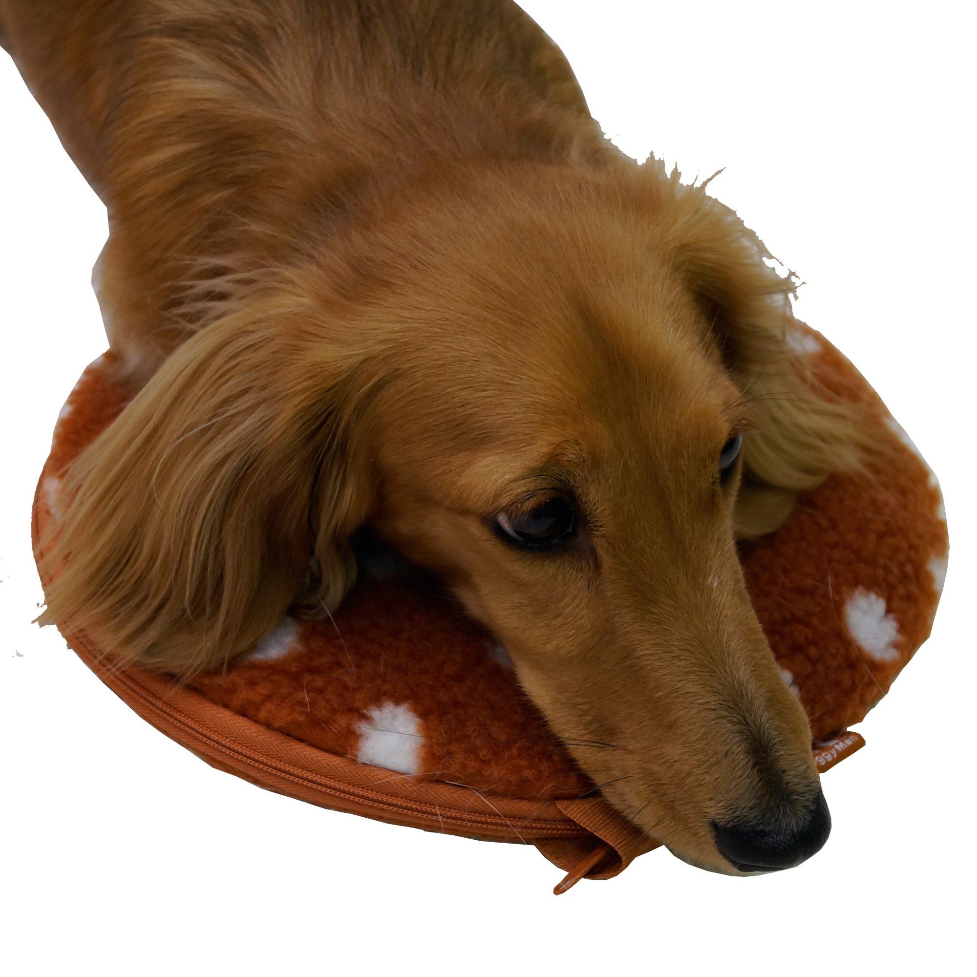 

Doggyman Microwaveable Warm Dot Brown