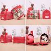 Decorations Christmas Mailbox Tinplate Box Lattice Gift Boxs Decoration Candy