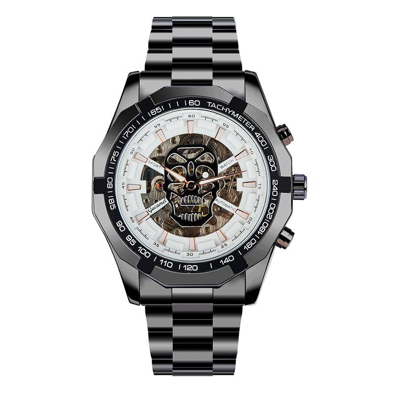 Top nagelneue automatische mechanische Uhr Mode hohl goldene automatische mechanische Uhr explosive Service Skelettuhr