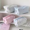Zipper Cosmetic Bag Large Capacity Pen Bag Portable Makeup Pouch