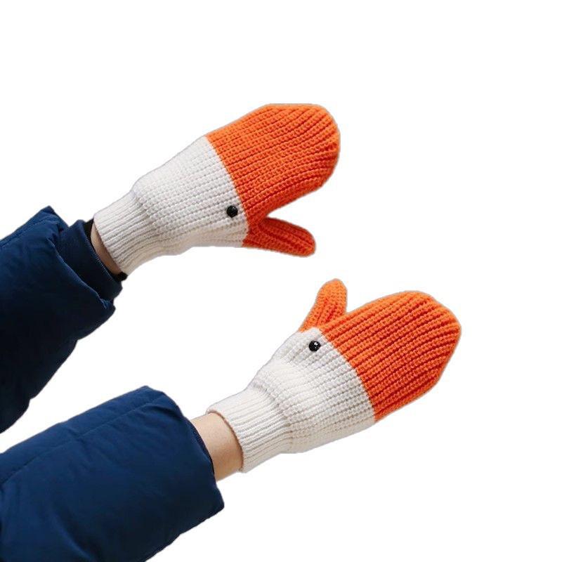 Neuankömmling: Warme, niedliche Damen-Gänse-Fäustlinge - Herbst-/Winterkollektion