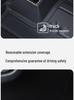 Leapmotor B01 Floor Mats Set: TPE Full Surround, Rear Row & Trunk, Waterproof, New Style.