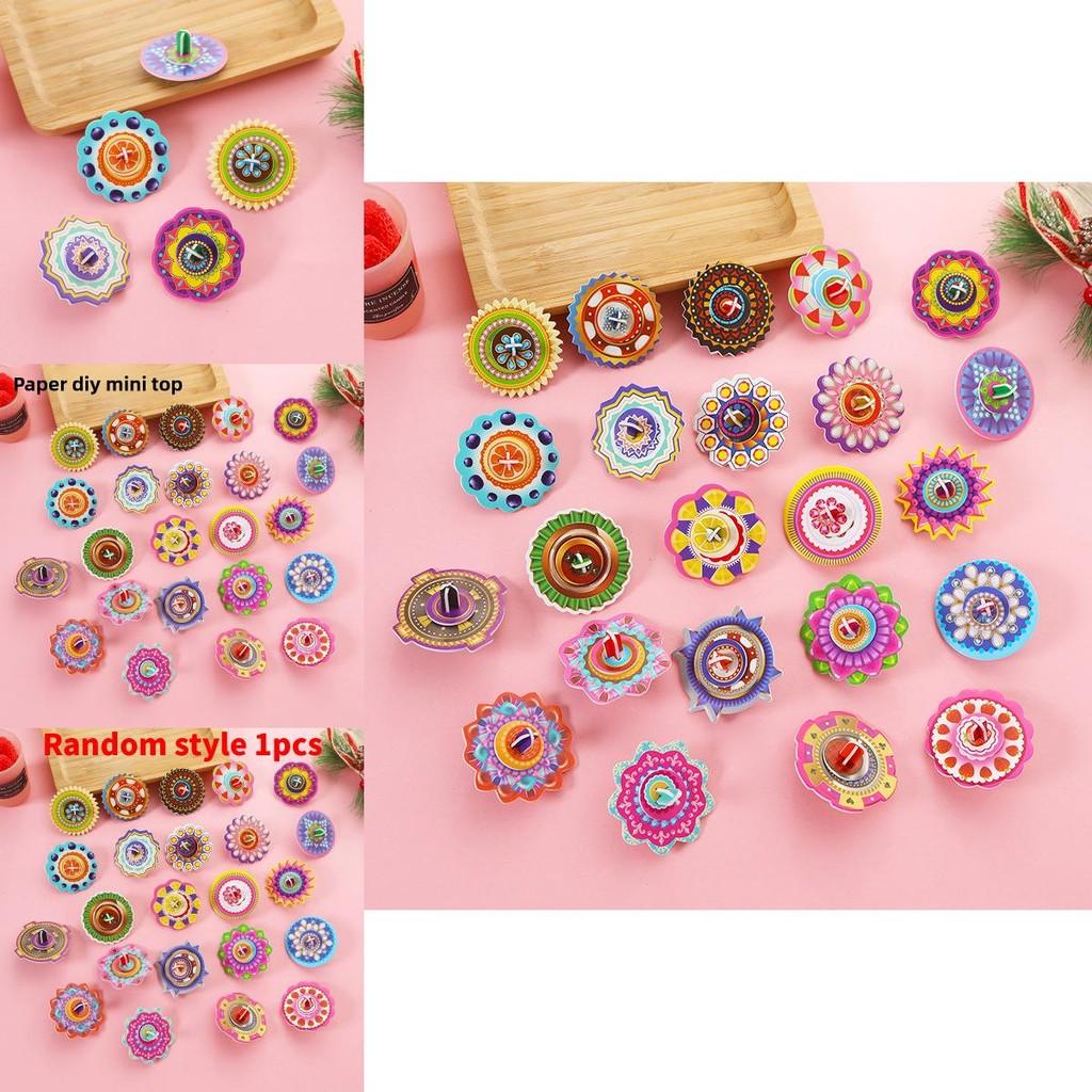 Diy Childrens 3d Puzzle Paper Gyroscope Art Craft Gift For Kids And School Rewards