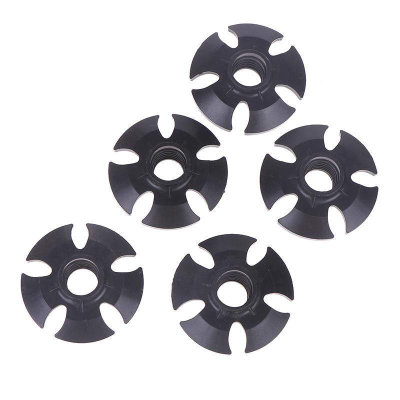 

5 шт. Сменные корзины для треккинговых палок, корзины для треккинговых палок, резиновые корзины для походных палок, корзины для снега и грязи, корзины для волочения, палки для ходьбы, палки для хайкинга, замена Alpenstoc чёрный