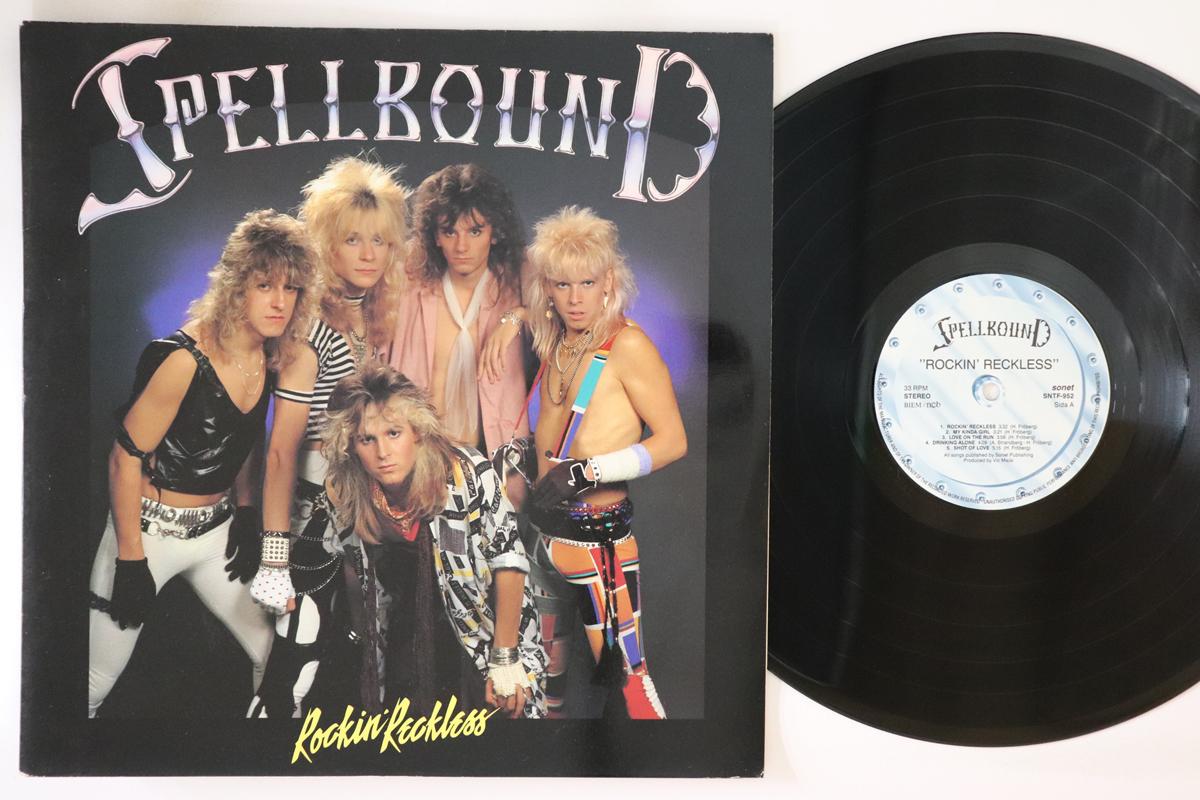 

LP Record SPELLBOUND Rockin Reckless SNTF952 SONET 1985 Sweden Metal Used
