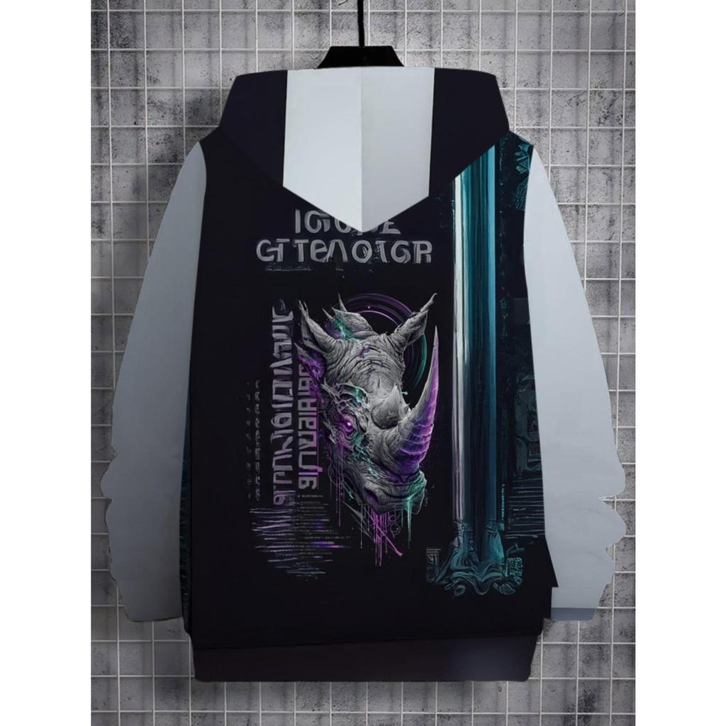 New 3D printed hooded sweatshirt, fashionable long sleeved hooded sweatshirt, comfortable pullover for boys and girls, children's hoodie