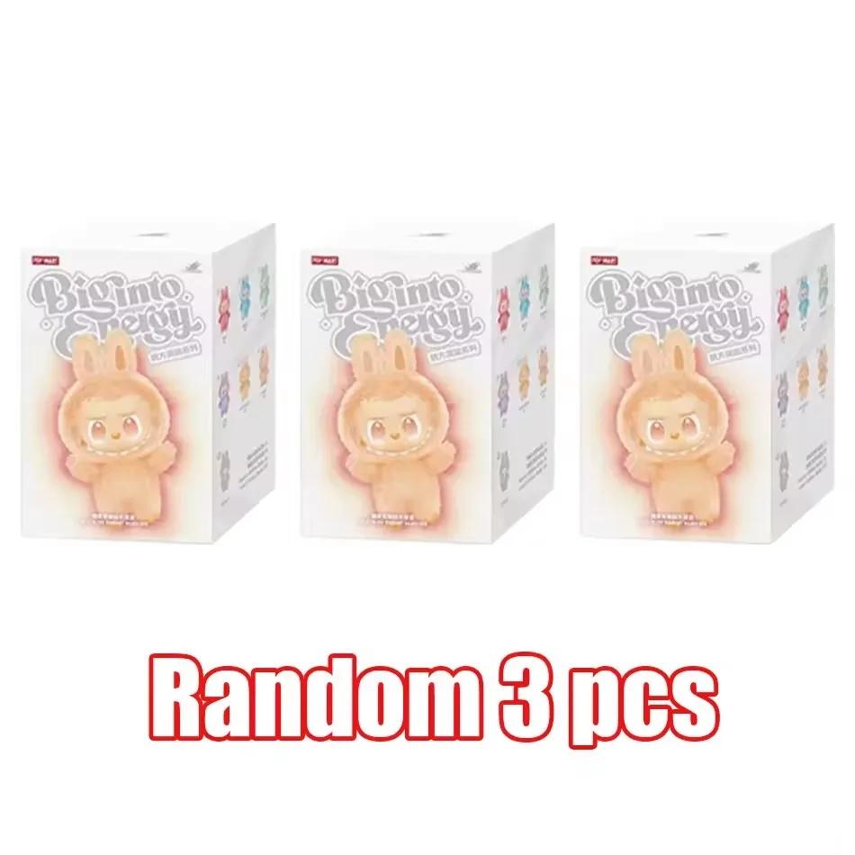 New Labubu V3 The First Second and Third Labubu Blind Box Heart Beat Series Doll Cloth Car Interior Decor Pendant Toy Plush Gifts
