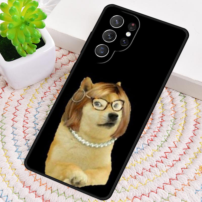 Cheems Doge Meme Funny Doggy Phone Case for Samsung Galaxy note 10 pro S26 Ultra S23 S24 FE S25 S21 S22 PLUS shockproof Cove
