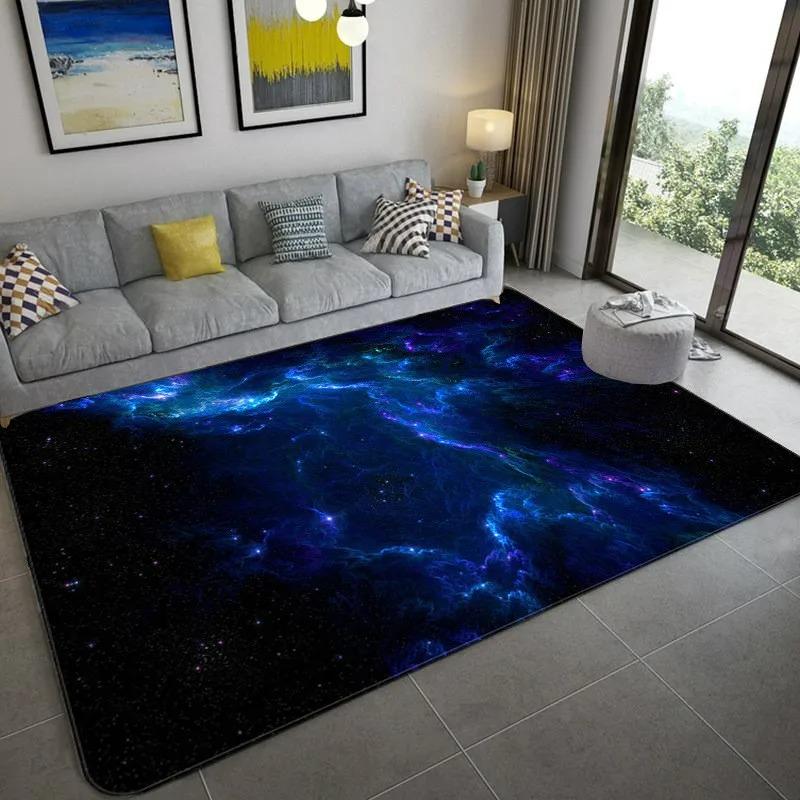 Blue Sky Living Room Carpet Non Slip Children Play Mat Washable Large Rugs for Bedroom Decor Home Balcony Corridor Hallway Rug