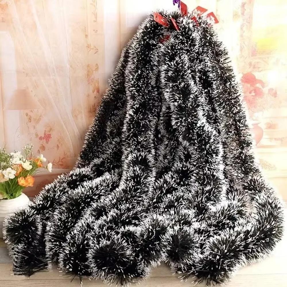 

1/3/5PCS Multi Scene Xmas Tree Ornaments DIY Accessories Xmas Green Cane Ribbons Christmas White-1pcs