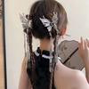 Pinces à Cheveux Papillon Métal Papillon Fleur Pinces à Cheveux Griffes Antidérapantes Épingles à Cheveux Mignonnes Gland Flottant Barrettes Pour Femmes