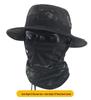 Camouflage Tactical Bucket Hat Set - Outdoor Fishing & Sun Protection Breathable Hat for Men