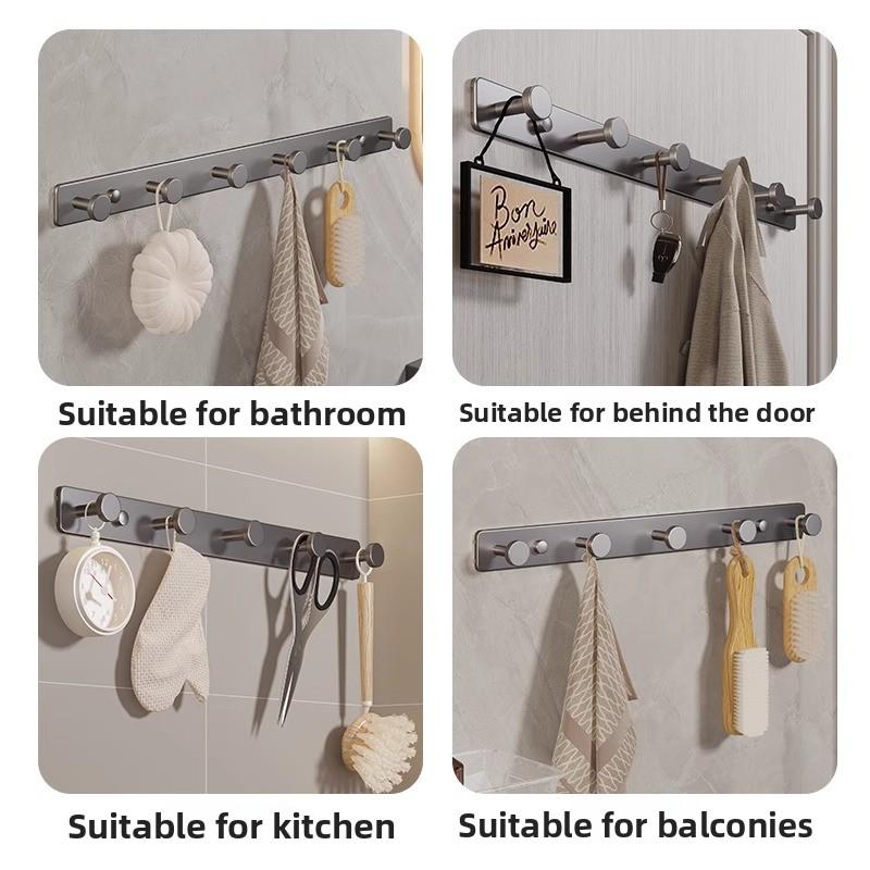 Lochfreie Wandmontierte Garderobe