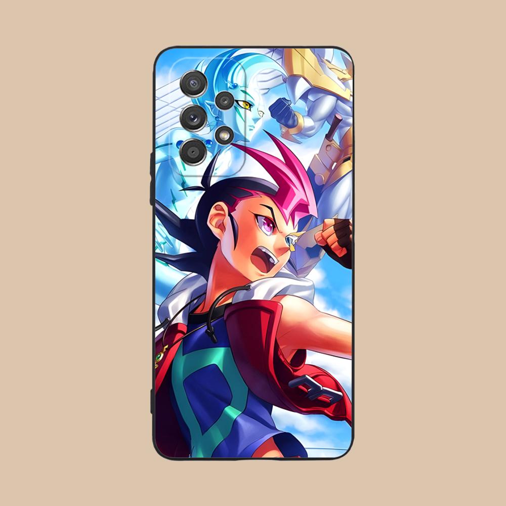Yugioh Yuma Tsukumo Mobile Phone Case for Samsung Galaxy M55 54 42 35 34 33 32 23 22 15 14 13 12 F55 5G Colorful Cover Cover
