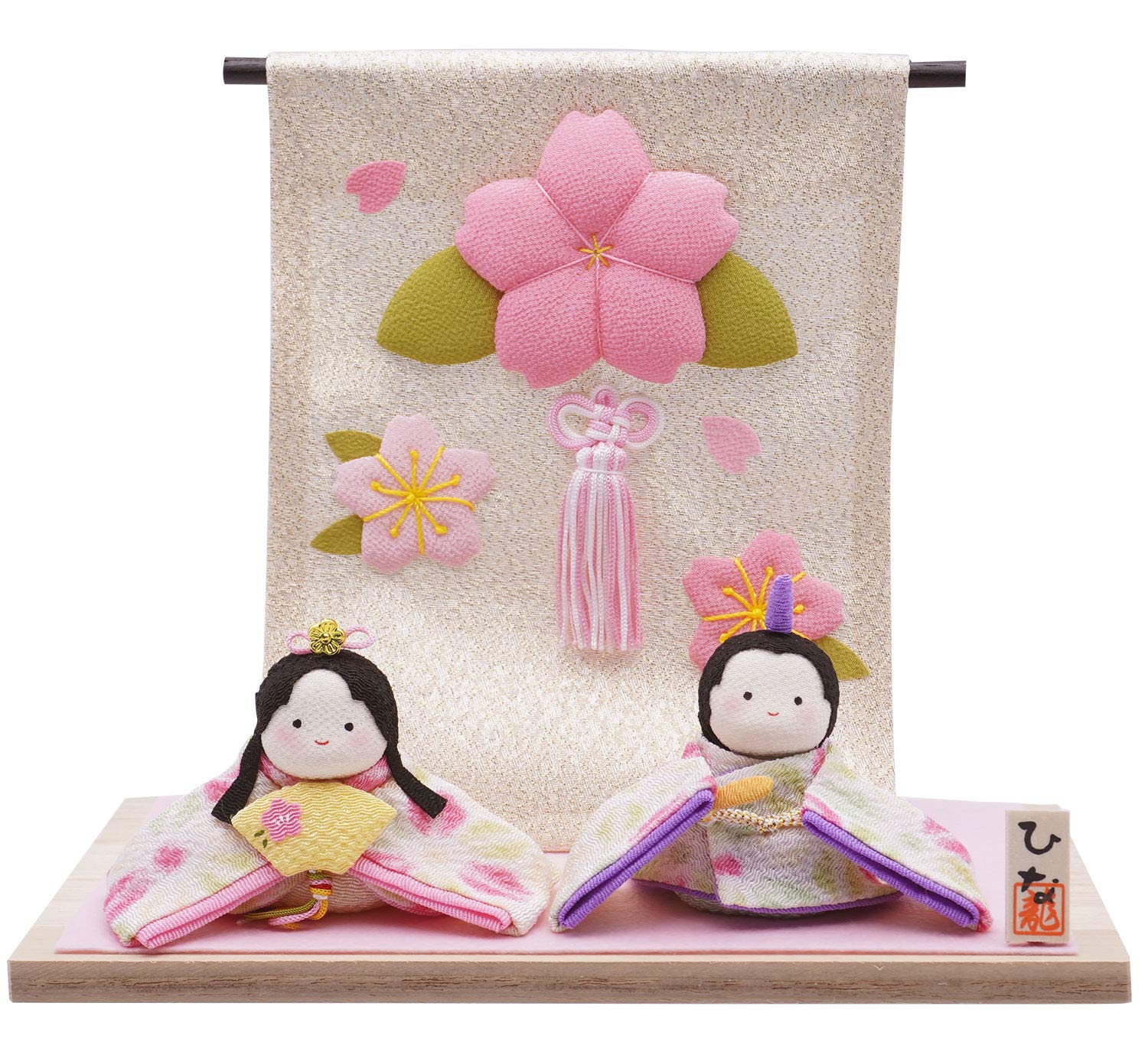 

Рюкодо Потери Хина 2 с ширмой Сакура (Рюкодо) (Конопляный лист)