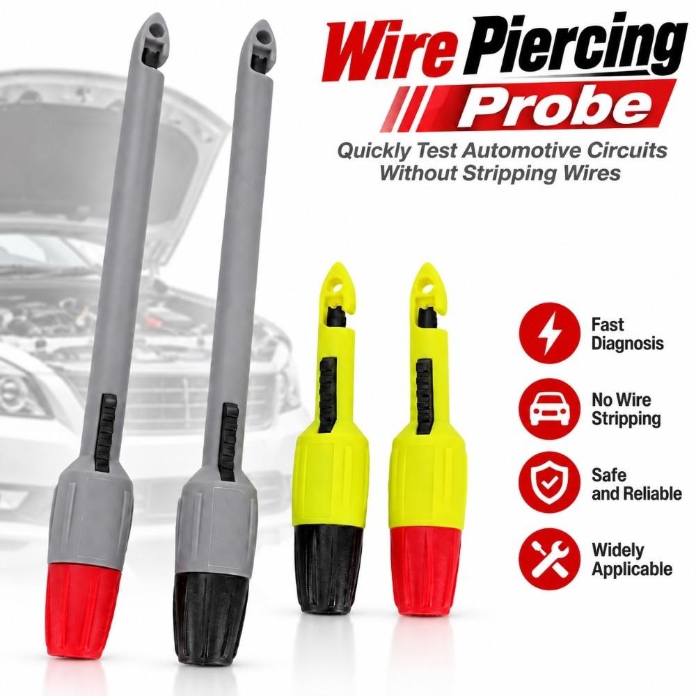 4pcs No Strip Testing Insulation Piercing Clip Automotive Circuit Tester  Multimeter Voltage Testing