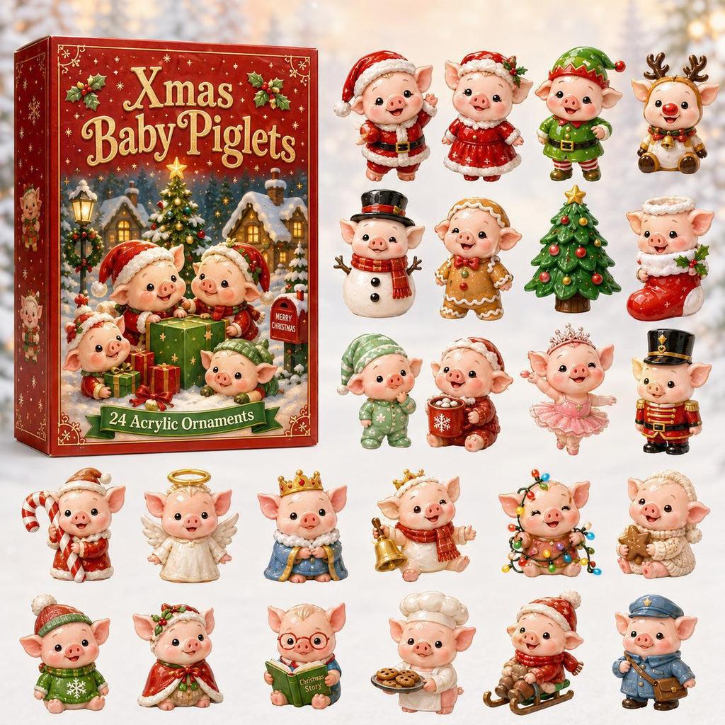 Weihnachts-Adventskalender 2026 – Feiertags-Blindbox-Kalender im Tier-Thema