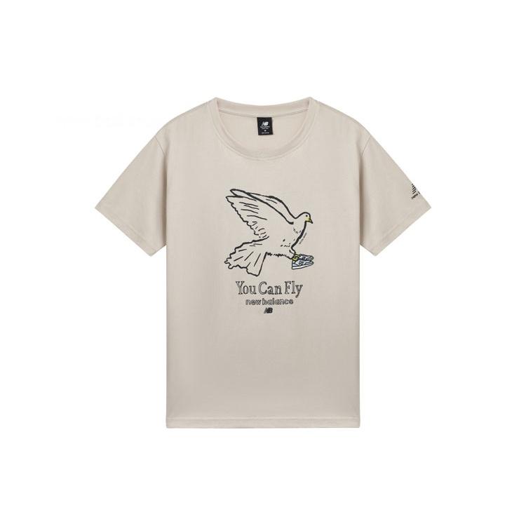 New Balance Naijel Tee Asia Sizing Beige Unisex AMT12341-GOK M