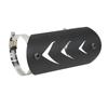 Protector de Tubo de Silenciador de Escape Acero Inoxidable Cubierta Protectora de Calor Universal para Motocicleta Negro