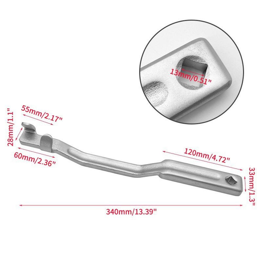 135 Extender Bar Tool Wrench Inch Long Torque Wrench Extension With 12 Inch Hole For Mechanics