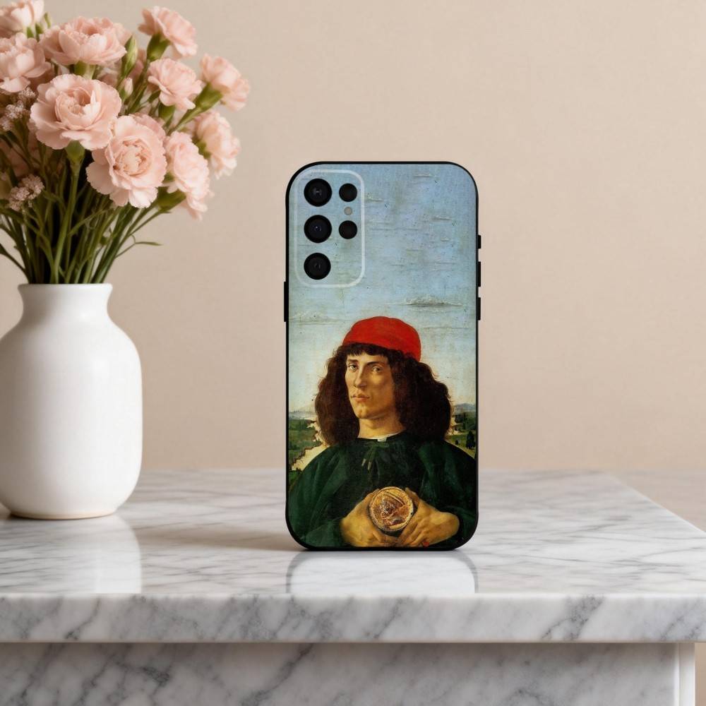 S-Sandro B-Botticelli R-Renaissance Phone Case For Samsung S25,S24,S21,S22,S23,S30,Ultra,S20,Plus,Others Soft Black Case