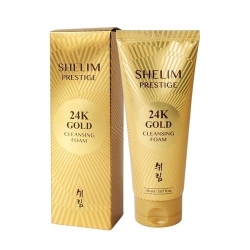 [SHELIM](4ea) SHELIM 24K Gold Prestige Cleansing Foam 150ml_636262