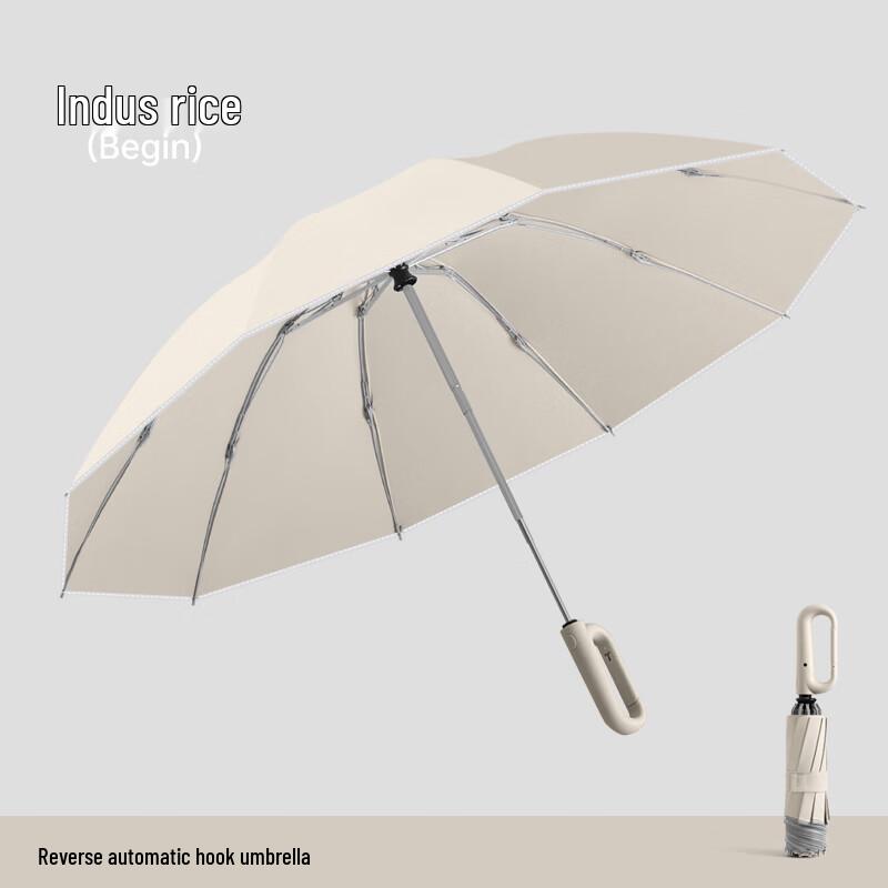 MAYDU M3391 Semi-Automatic Reverse Folding Umbrella