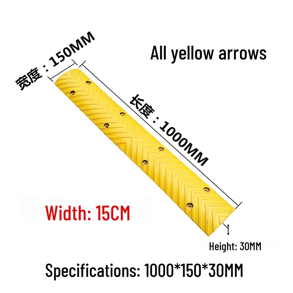 Electric Car Rubber Speed Reducer Hump