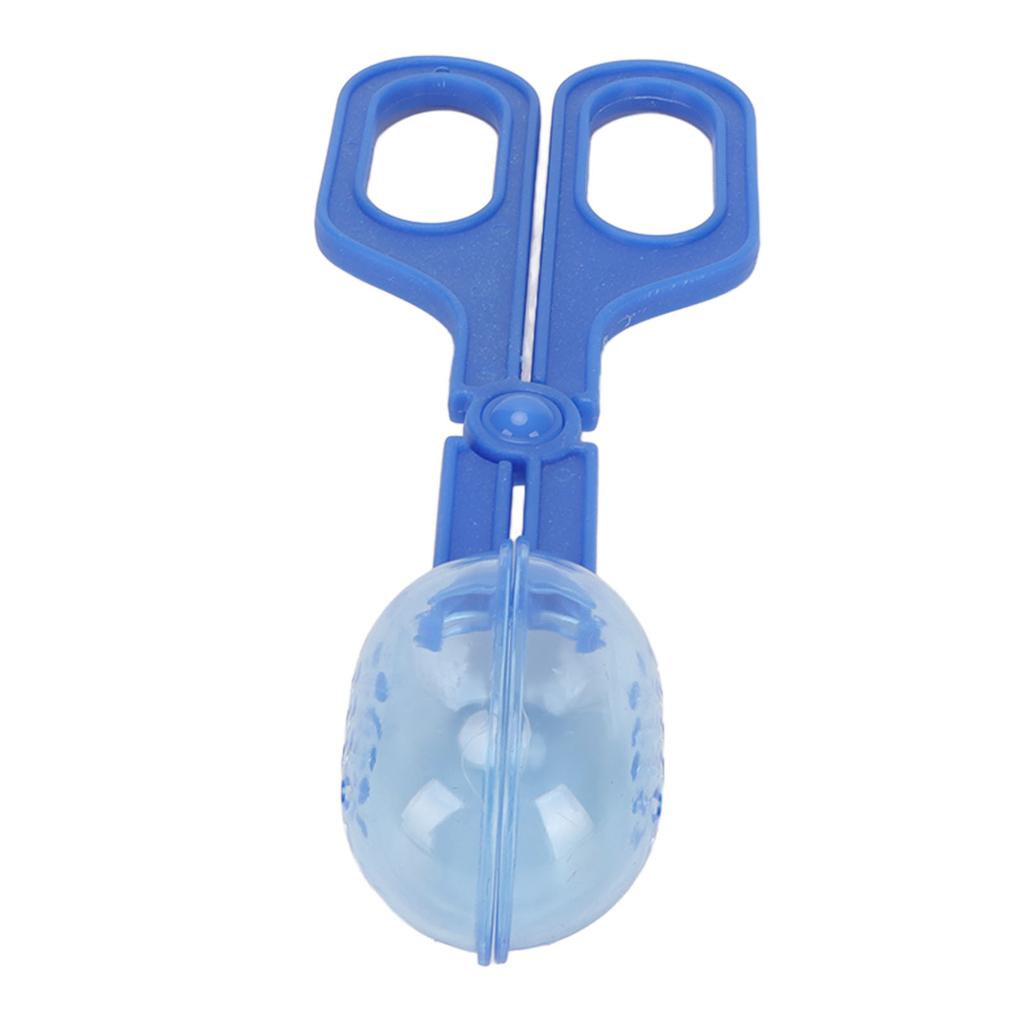 Reptile Feeding Clamp Reptile Feeding and Cleaning Tool Reptile Poop Scoop with Vents for Tortoise Lizard Frog Spider
