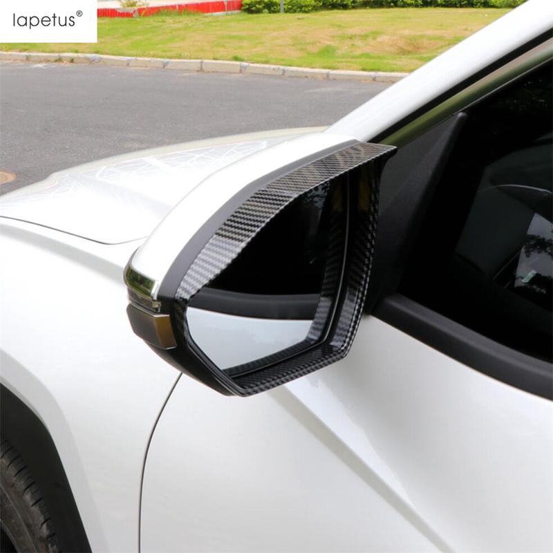 For Hyundai Tucson NX4  - 2026  Car Rearview Mirror Rain Eyebrow Cover Trim ABS Chrome / Carbon Fiber Accessories Exterior