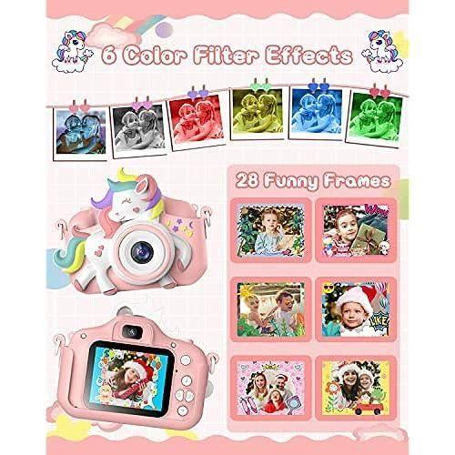 Appareil photo numérique enfant - gofunly x1 - 20mp - hd 1080p - 32gb sd carte