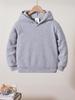 Customizable Children's Hooded Sweatshirt - Autumn/Winter Loose-Fit Boys & Girls Hoodie