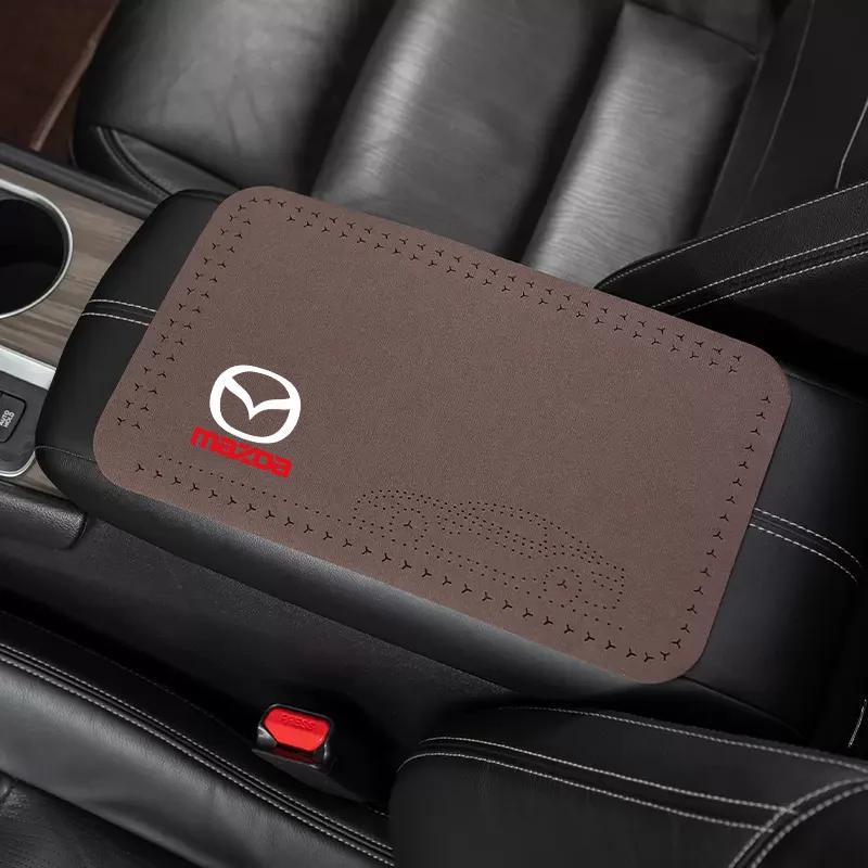 2025 Horký Chránič Podloketní Opěrky Autosedačky Polštářek Kryt Úložného Boxu Pro Mazda 2 3 6 5 Atenza CX3 CX5 MX5 CX7 Axela CX30 CX90 C